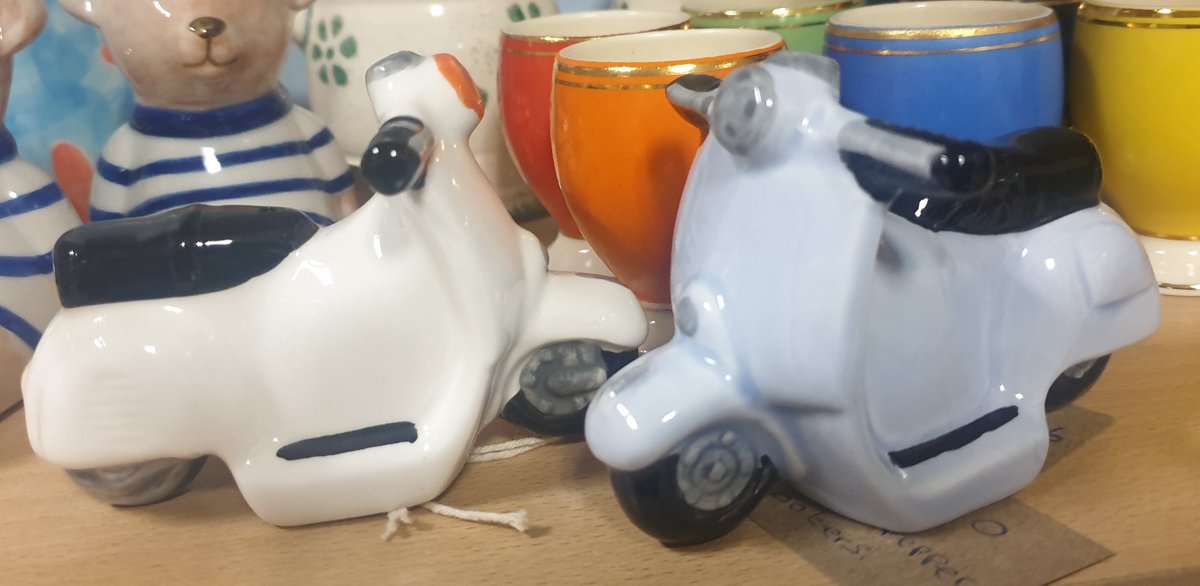 Four wheels move the body, two wheels move the soul - or in this case, they add a little salt 'n' pepper to your dinner #noveltycondiments #harrogatehour - Find us at Thorp Arch Trading Estate #wetherby - we're open 7 days a week!