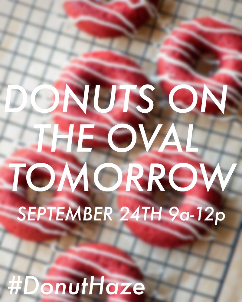 Did somebody say 🍩s??

Hazing Prevention Week has begun! Start your morning off right w/ GPB. Take the anti-hazing pledge, get a picture, eat some donuts!
#DonutHaze