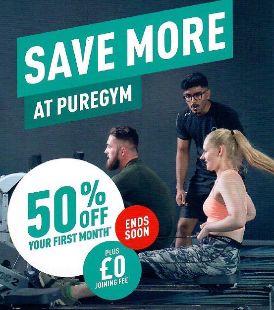 Join PureGym London Lambeth for only £12.50/Zero Joining Fee.     Hurry limited time offer !!!