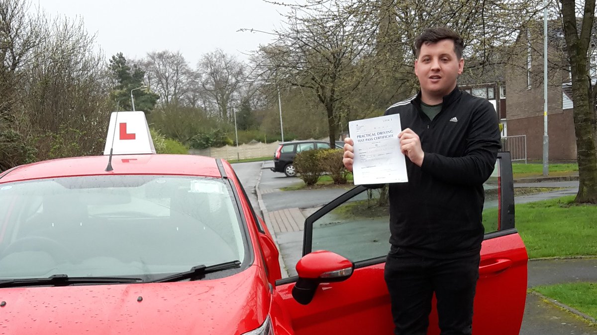 DriverLupe's tweet image. Congratulations to Scott on passing your driving test