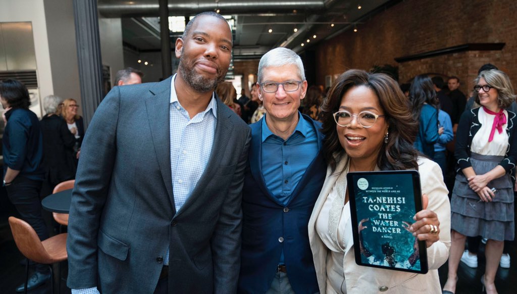 A good book can open your mind and take you on a journey you never expected. Excited to partner with <a href="/Oprah/">Oprah Winfrey</a>’s Book Club to celebrate the world’s most amazing authors — and the joy of reading! Starting with The Water Dancer by the incredible Ta-Nehisi Coates.