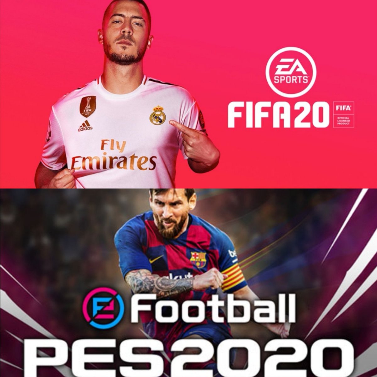 efoot's tweet photo. Avec la sortie de 2 des jeux les plus attendus de la rentrée, @efoot voulait savoir si parmi vous certains ont fait le choix de passer de #PES2020 à #FIFA20 et vice versa 🤔.

N'hésitez pas à laisser vos coms et dites nous pourquoi.

#Football
#PlayStation
#eFootballTeam 🤙 https://t.co/bKJ9t8F7qx