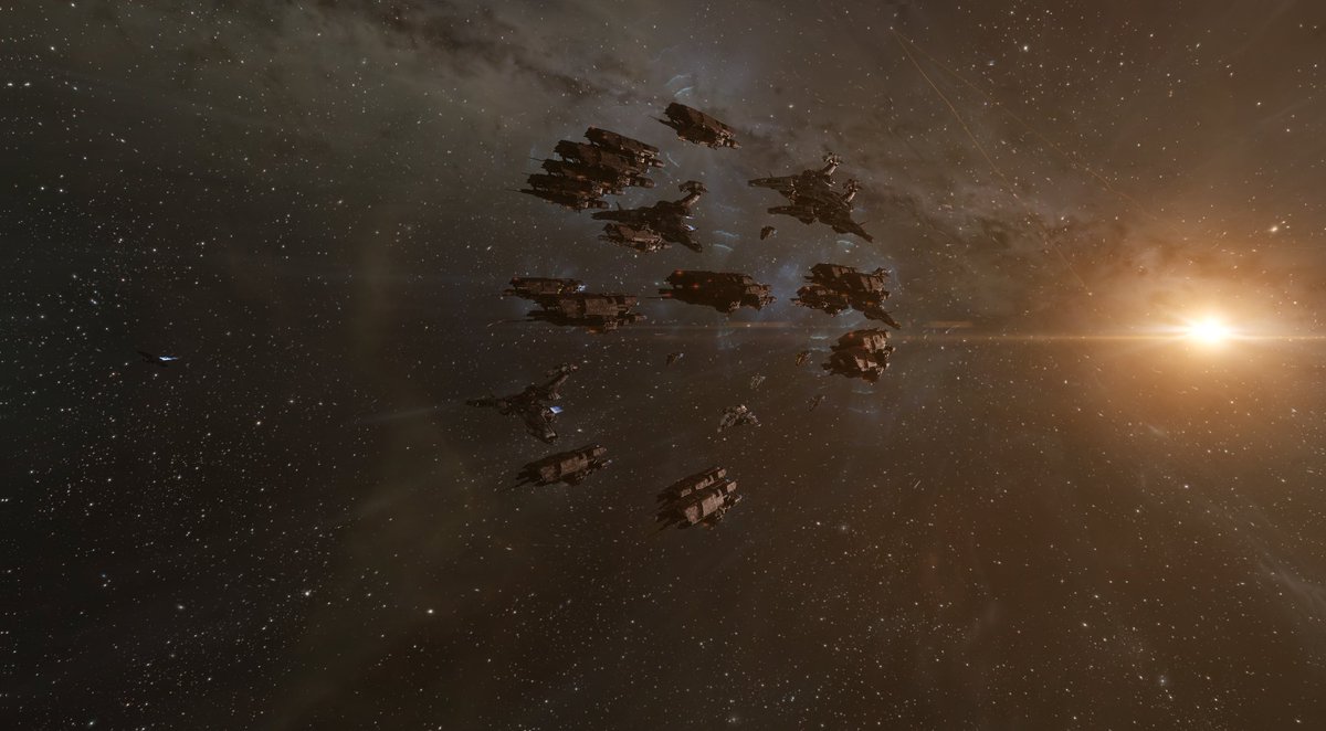 BootstrapMining's tweet image. Some neat formation flying on yesterday's op