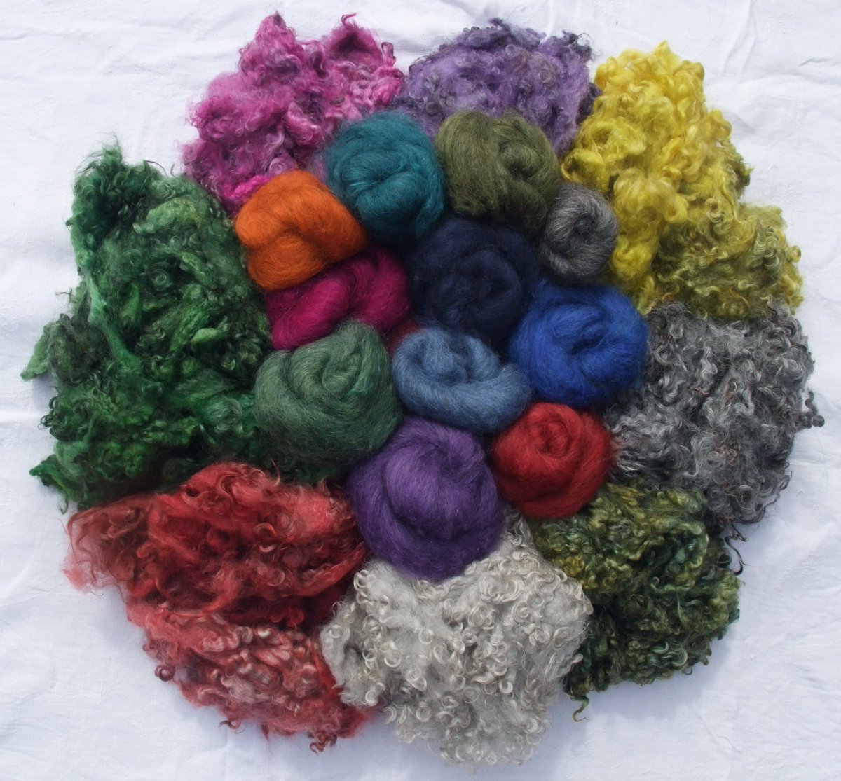 Looking forward to having Cara Booker of Brick House Farm talking about her Gotlands - Viking Long Sheep - on Saturday!@guildswsd local sister guild members welcome. Dyed locks for sale too!