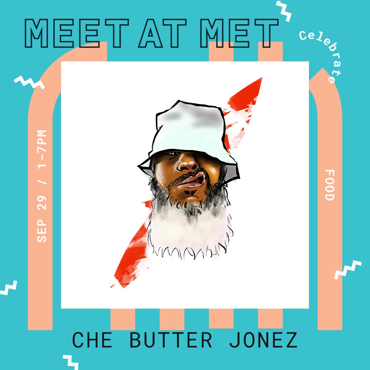 met_atl's tweet photo. The incredible @chebutterjonez is pulling up to serve his delicious lamb burger, fries, and brussel sprouts Sunday for #MeetAtMET! Come hungry and ready to have a great time! https://t.co/3yR2iLl7dq