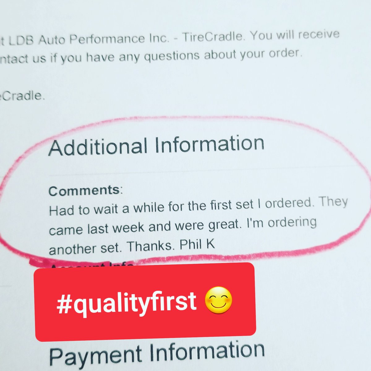 TireCradle's tweet photo. #mondaymotivation 
Every day we get great feedback on the quality and effectiveness of TireCradles!

#TireCradles #protectyourtires #qualityfirst #lifetimewarranty #theoriginal #weship #garagegoals #welovecars #fastcars #weloveourcustomers https://t.co/viyQMR8hL7