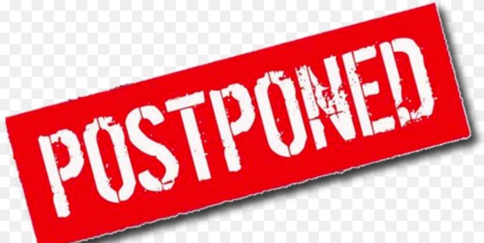 WWJBknox's tweet photo. Hey everyone! The WWJB tonight is postponed due to me being sick and all the other teachers tied up with work. Sorry for the short notice as I was hoping to be better by today but alas, it is not so. 😞 https://t.co/cMaVgKRVpi