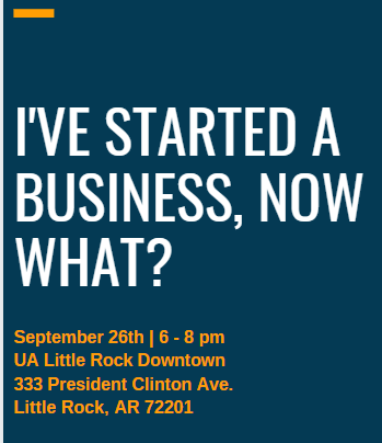 It's not too late to attend! I've Started a Business, Now What? conta.cc/2kAJQkY