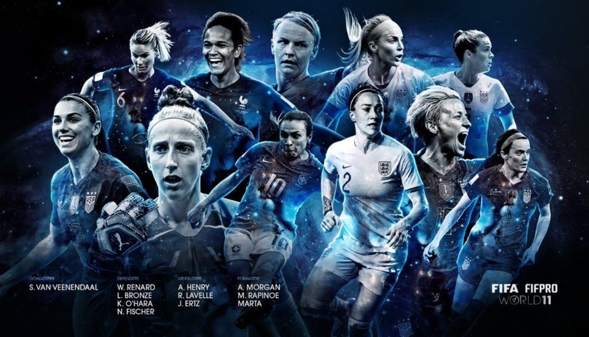 BenjaAnaya's tweet photo. Alex Morgan: #Feminist #ProImmigrants #Scorer #TheBest #TheVeryBest #FIFAFootballAwards https://t.co/EsPzmW485t