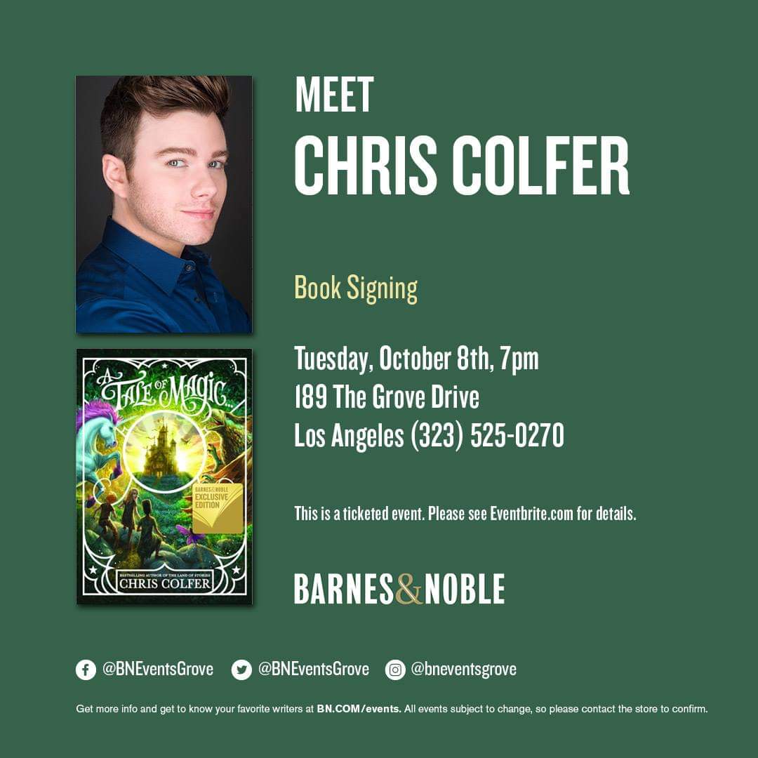 Barnes Noble Events The Grove On Twitter Get Your Tickets Now