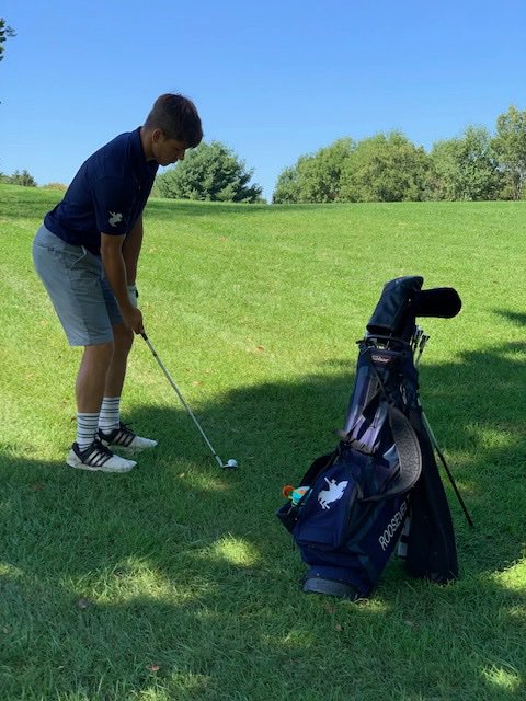 TRHSBoysGolf's tweet photo. The Riders took to Willow Creek Golf Course today in the Valley Classic. Not the finish we wanting but we are moving forward with heads held high. Back to the grind. #riders #bleedblue #onwardtostate https://t.co/53nKUQSoy5