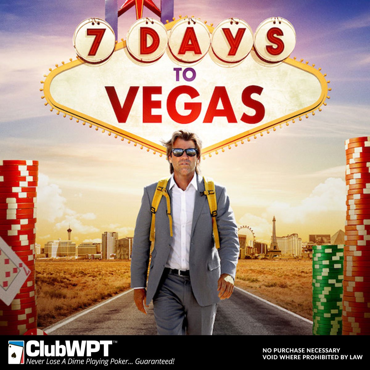 Enjoying my ambassador experience in Las Vegas with <a href="/ClubWPT/">ClubWPT</a>'s amazing #7DaystoVegas movie premiere prize package feat. <a href="/VinceVanP_WPT/">Vince Van Patten</a>! Excited to check out the film tonight! Congrats Vince!!