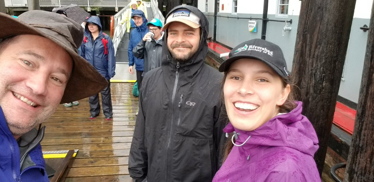 KeystoneEnv's tweet photo. Mike Farnsworth & Corrie Allen had a great day yesterday participating in #FraserFest (@fraserfest ) for #WorldRiversDay with the @RivershedBC https://t.co/vixSZZGHH3