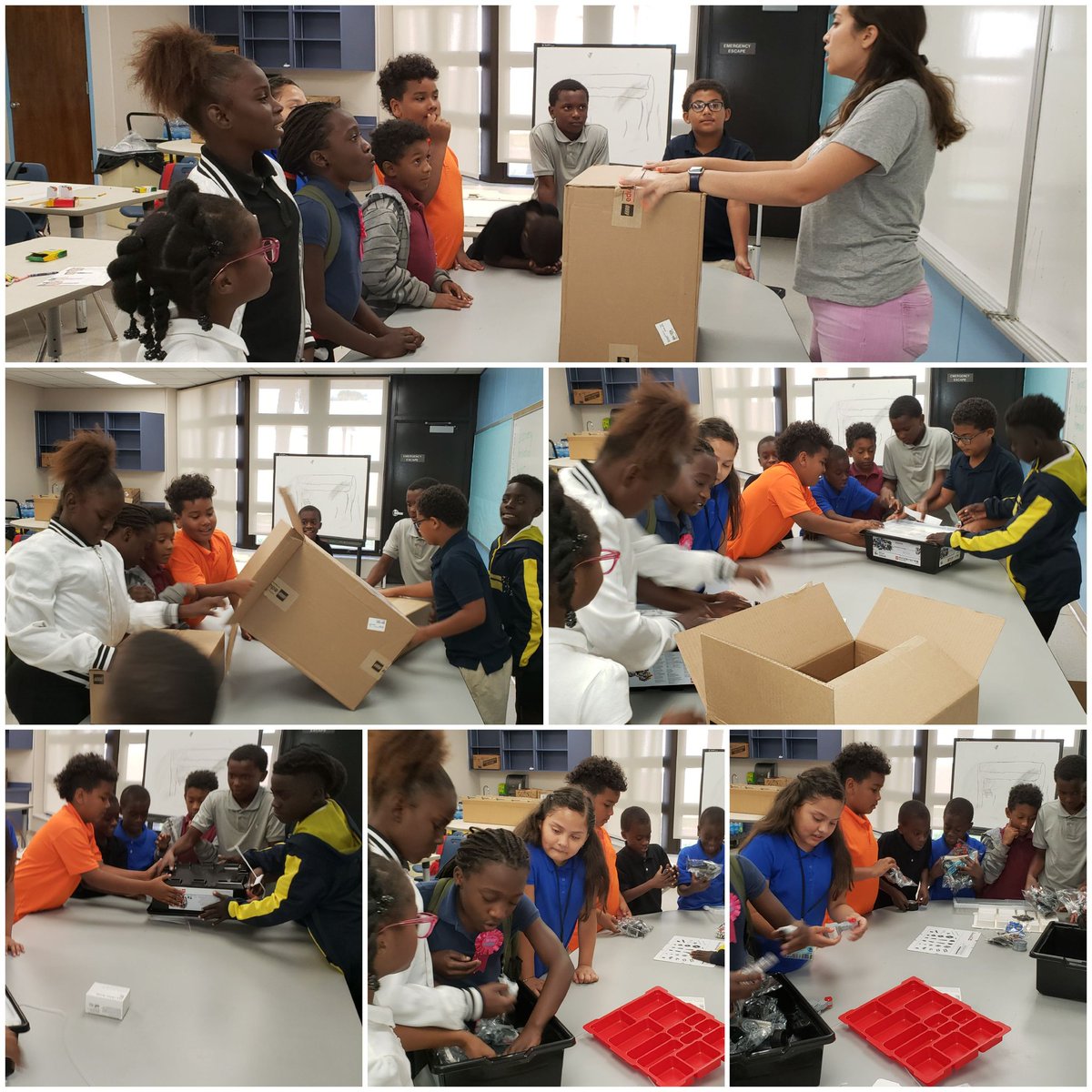 Nani Dupee (@kecstem) on Twitter photo Opening our robot from Donor's Choose! Excitement is in the air! The Engineerds have a robot to build now we just need a table for our challenge mat! <a href="/KEC_Robotics/">KEC Canal Point Robotics</a> <a href="/KECELEMENTARY/">KEC CANAL POINT ELEMENTARY</a> <a href="/MsCortez4/">Aris Cortez</a> <a href="/drhib1982/">Dr. Derrick Hibler</a> <a href="/firstlegoleague/">FIRST LEGO League</a> <a href="/DonorsChoose/">DonorsChoose</a> Opening our robot from Donor's Choose! Excitement is in the air! The Engineerds have a robot to build now we just need a table for our challenge mat! <a href="/KEC_Robotics/">KEC Canal Point Robotics</a> <a href="/KECELEMENTARY/">KEC CANAL POINT ELEMENTARY</a> <a href="/MsCortez4/">Aris Cortez</a> <a href="/drhib1982/">Dr. Derrick Hibler</a> <a href="/firstlegoleague/">FIRST LEGO League</a> <a href="/DonorsChoose/">DonorsChoose</a>