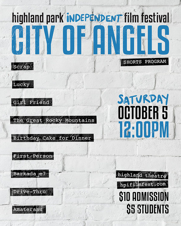 shortscreenplay's tweet photo. If you're in LA, come on over to the East side in Highland Park and see our short #FirstPerson! Starring @CharlesEbaker (Skinny Pete from Breaking Bad) and @BrinaPalencia (Star-Crossed, The Walking Dead), we play at noon on Oct. 5 as part of the @hpifilmfest! #HPIFF #indiefilm https://t.co/bNWB6pXsj6
