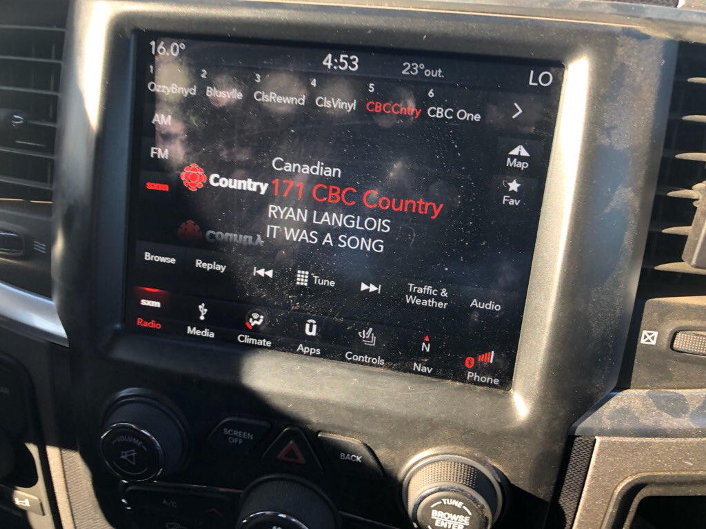 Ryan_D_Langlois's tweet photo. Thank you to @CBCCountry171 for spinning IT WAS A SONG and supporting independent artists in Canada! #ItWasASong https://t.co/ykzYYSxAKY