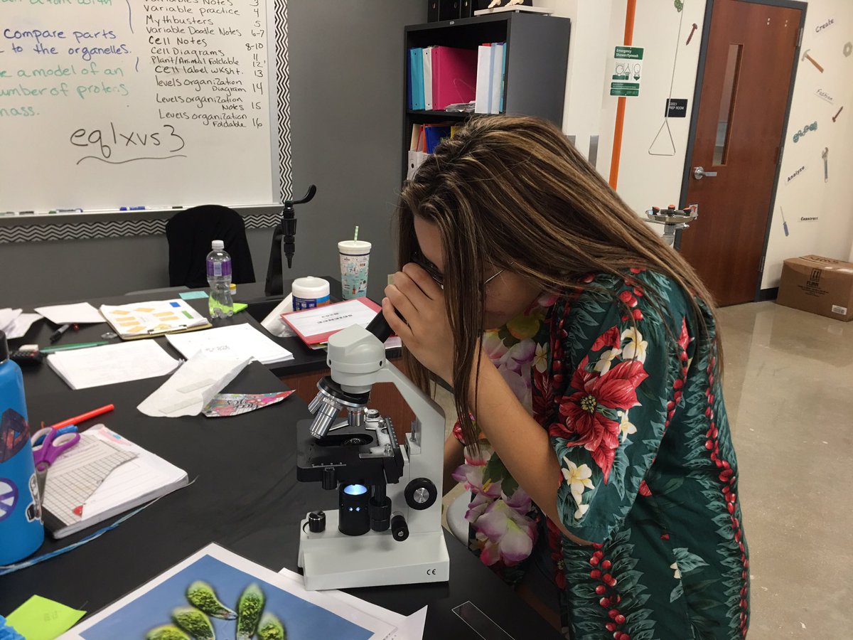 MitchScience's tweet photo. Seventh grade was busy studying cells today. Who knew protists could be so much fun! @VossMiddle https://t.co/y7MRGKv2oK