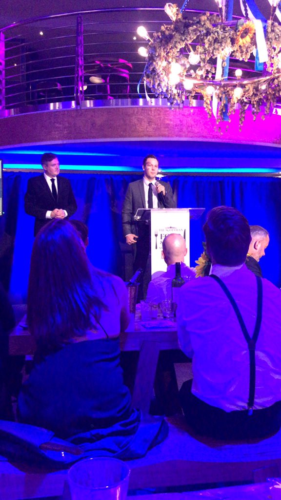 ScotsmanFDAward's tweet photo. Well done @FhiorRestaurant Scott Smith best chef #ScotsmanFDAwards19 https://t.co/TnZSOdPltg