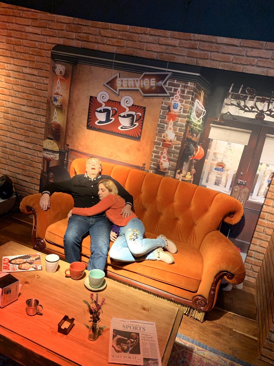 FabyDD's tweet photo. The one with the nap partners
#Friends25 #WarnerCafe #BuenosAires @Room7609 https://t.co/v3uAnWRKcy