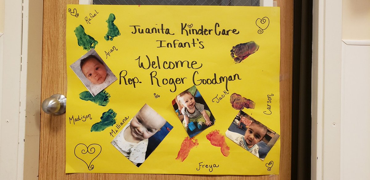 KinderCareGR's tweet photo. Thankful to have @RepGoodman join us today at our Juanita KinderCare in Seattle, WA! Rep. Goodman has been a tireless advocate in the @WAHouseDems for Child Care issues. #ECE #WALeg https://t.co/MvFgZjvAqG