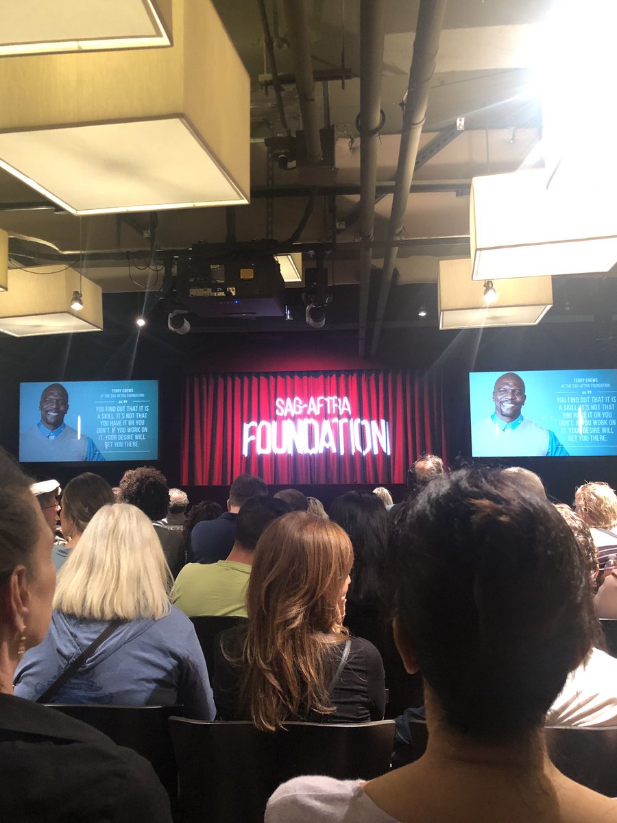 At SAG seeing Downton Abbey!