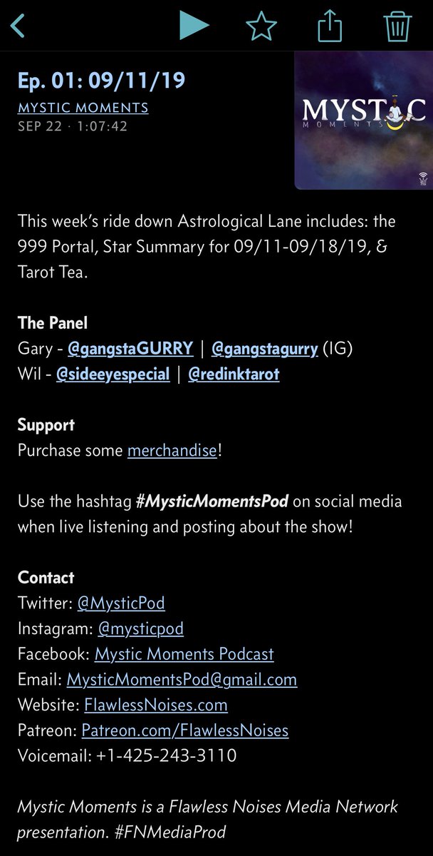 MysticPod's tweet photo. ✨ DEBUT EPISODE 🔮
Ep. 01: 09/11/19
Apple Podcasts
https://t.co/PRWK2lyRtG
Spotify
https://t.co/r1BaJu2mMP
Other Platforms
https://t.co/uFDce0Hux5
#MysticMomentsPOD #FNMediaProd #StarSummary #TarotTea #999Portal #Metaphysical #Mysticism https://t.co/jCxX6AC1p4