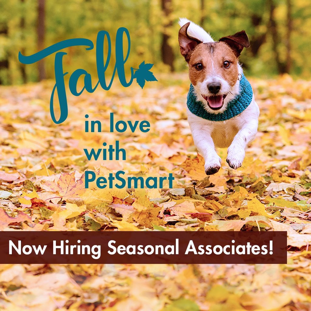 Now hiring for the Holiday Season. Join our team to experience the awesome #Lifeatpetsmart.