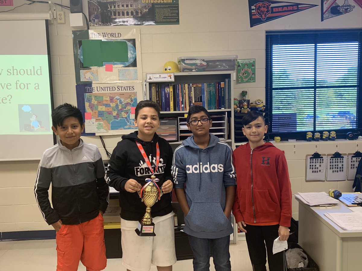 mskaja116's tweet photo. Crowned our first ‘Superstar Groups’ of the school year. They have shown that teamwork does make the dream work. #rlmspride https://t.co/3XBfYC7HCu