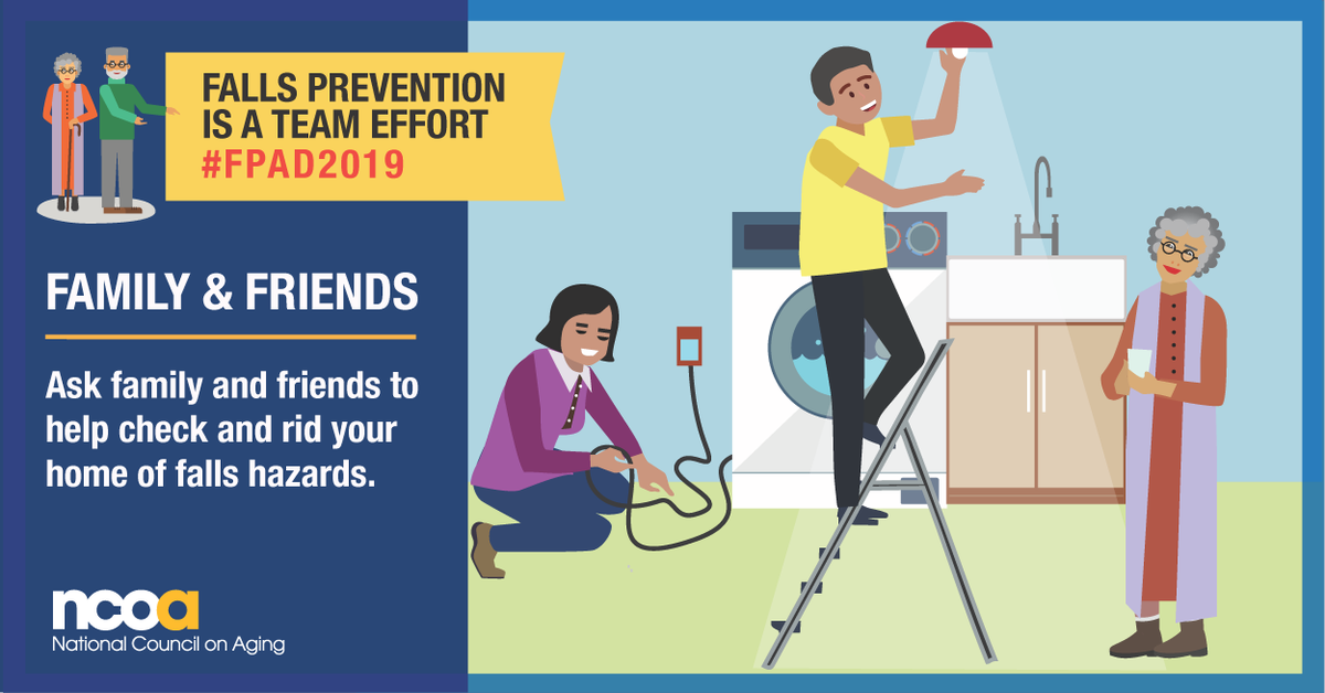CTAFoundation's tweet image. Every 11 seconds, an older adult is treated in the emergency room for a fall; every 19 minutes, an older adult dies from a fall. Visits @NCOAging to learn how you can help prevent falls. ncoa.org/healthy-aging/… #FallPreventionWeek