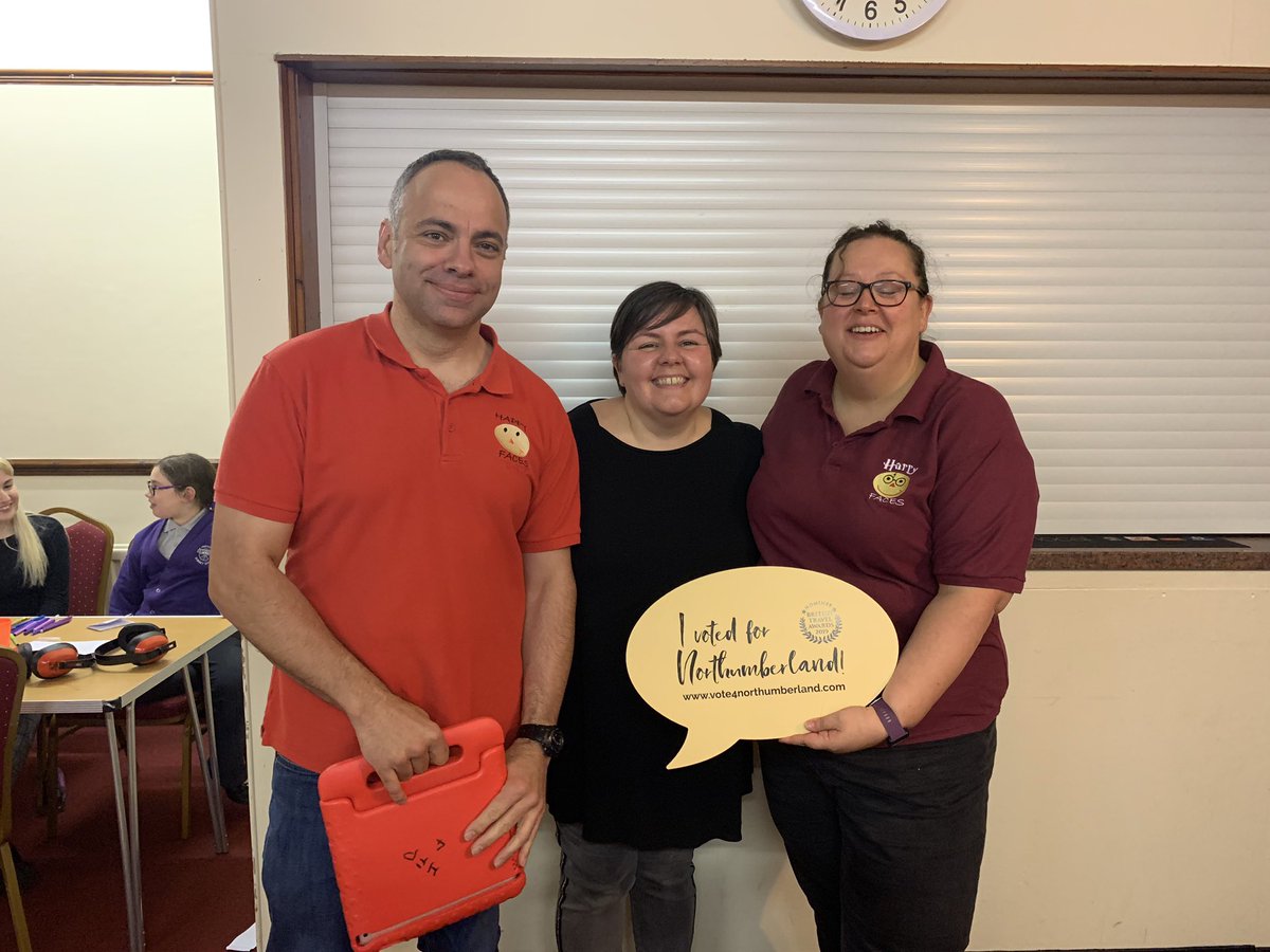 The great #PrudhoeCommunity is supporting #Northumberland

Called into see the fantastic @happyfacesprud  this evening.

Please #VoteNland 

facebook.com/79265046074551…