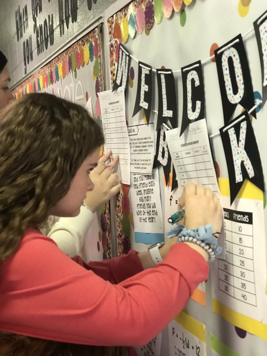 WhitneyBecker23's tweet image. My 8th graders enjoyed this scientific notation scavenger hunt. They reasoned through problems and were able to collaborate and check their answers while moving from clue to clue. #beyondtheworksheet #bearsquad @amstiuna @Lexington_Bears