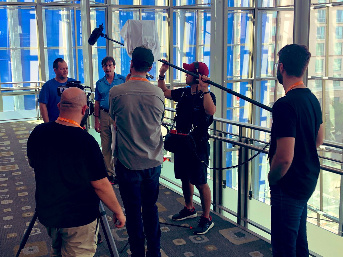 AJDenver's tweet photo. Customer videos provided the quote of the day: #Webroot is one of the only security products I actually get excited about. @FreyDrew & I are like excited schoolgirls talking to all the #spiceheads! #SpiceWorldATX https://t.co/fdTDGejhM4