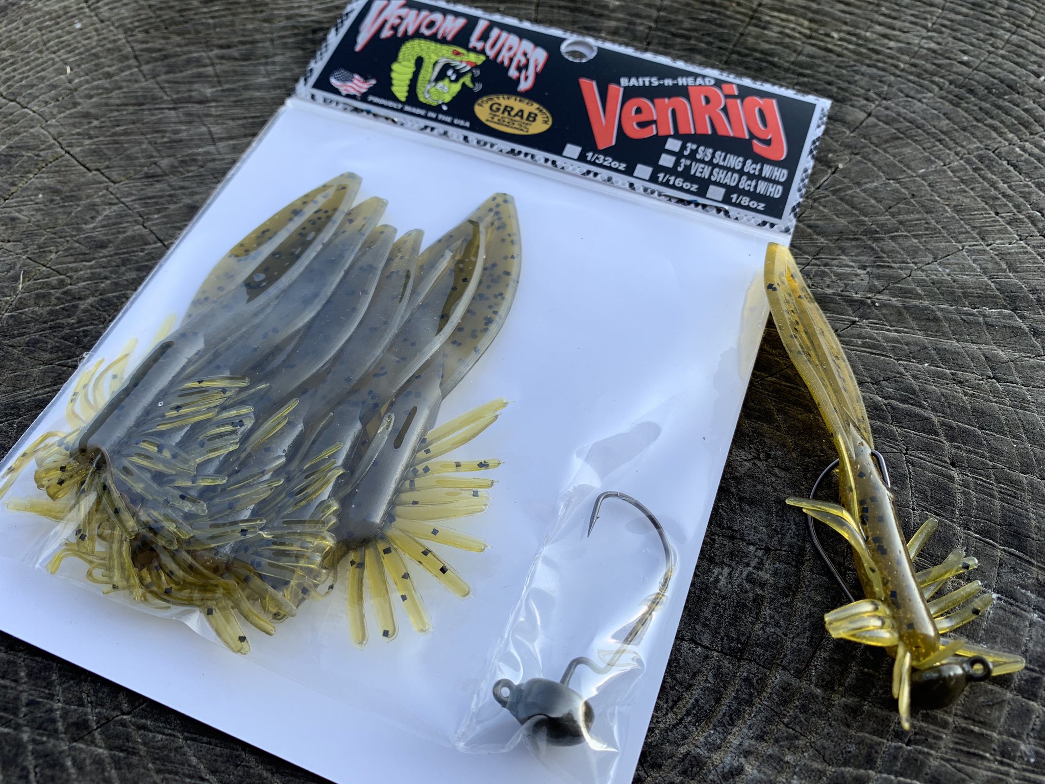 Venom Lures on X: The New Mad Tom Ven-Rig Kit comes with 7 of our  “one-of-a-kind” 3” Mad Tom creature stick baits, plus a new 1/0 Mini D-K  Rig Head. NEXT LEVEL