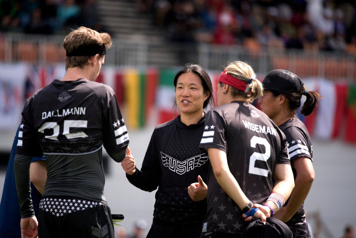 USAUltimate's tweet photo. We're pleased to announce the assistant coaches selected to help lead the @USAUltimateMXW Teams at the @WorldFlyingDisc’s 2020 World Ultimate &amp; Guts Championships! Read the full story here: https://t.co/F69NFmFXVr. #USAUltimate #PullForUS https://t.co/9VqG6m3zS4