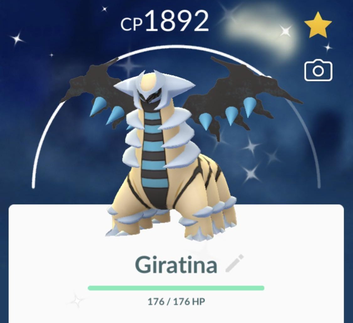 PokéXperto on X: Giratina Shiny 💫 en Pokémon GO   / X