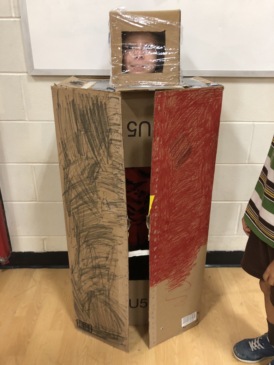 Genius hour box projects for Personal Pathways time. <a href="/wolvestweet/">Woodland Elementary</a>