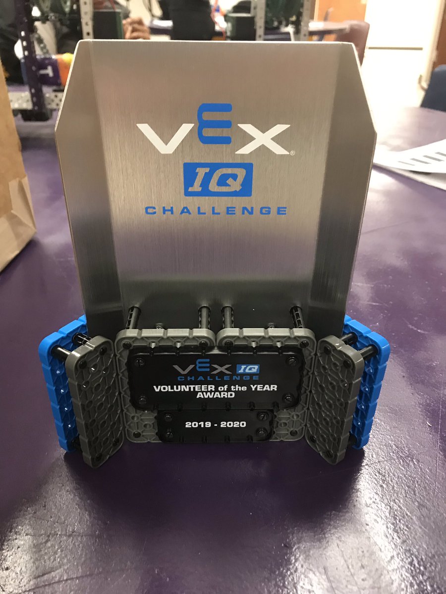 BallRobotics's tweet photo. Are you signed up to volunteer??? These trophies could be going home with you! Email catherinepickavance@gisd.org to sign up👍 #vex #squaredaway #towertakeover https://t.co/eGgooISluv