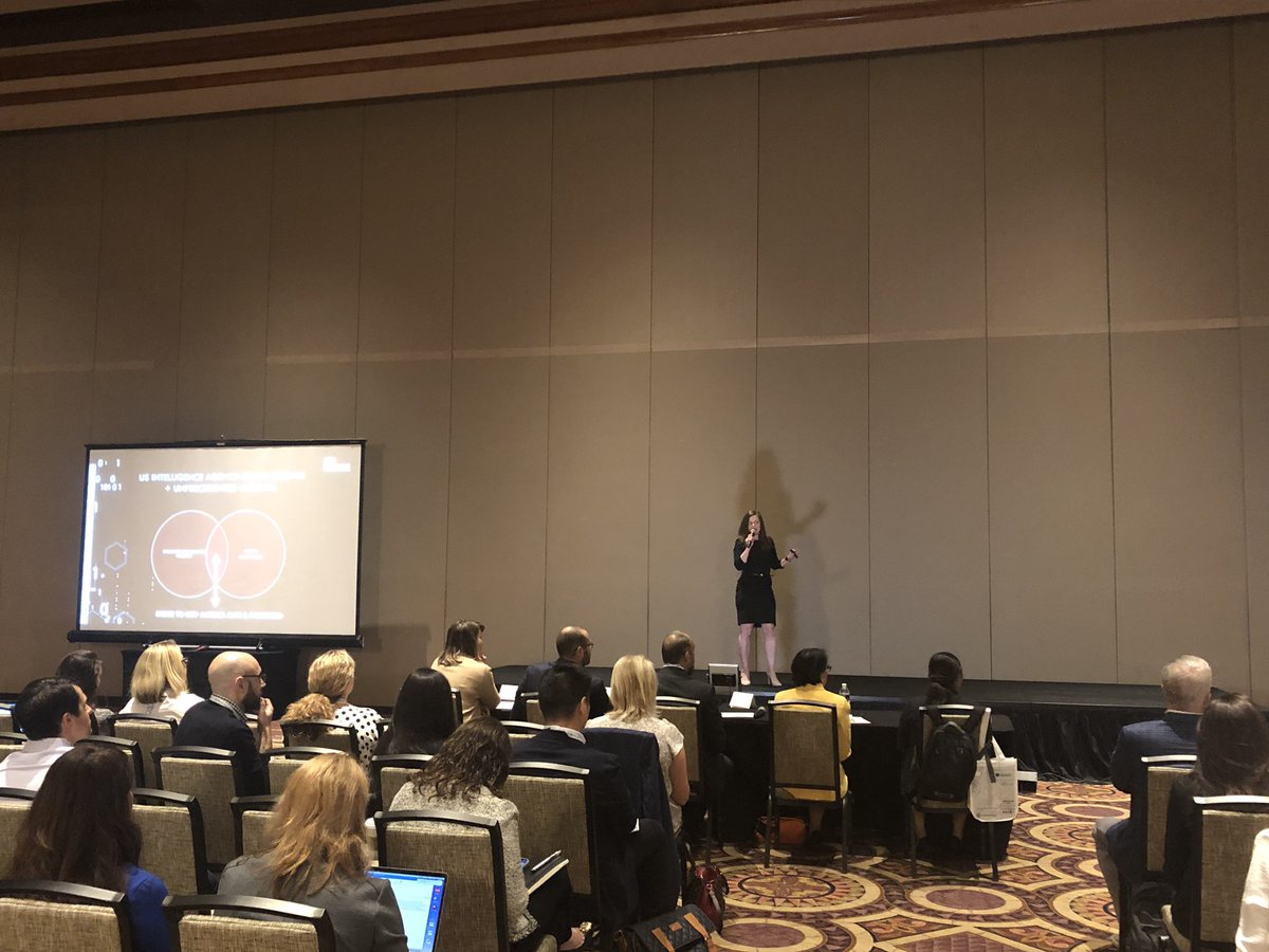 QuesnayInc's tweet photo. First up is #ANOVAIntelligence their software uses AI and deep learning to detect sophisticated cyber threats #ffitinsurtech #itc2019 https://t.co/tg4q2s5UUq