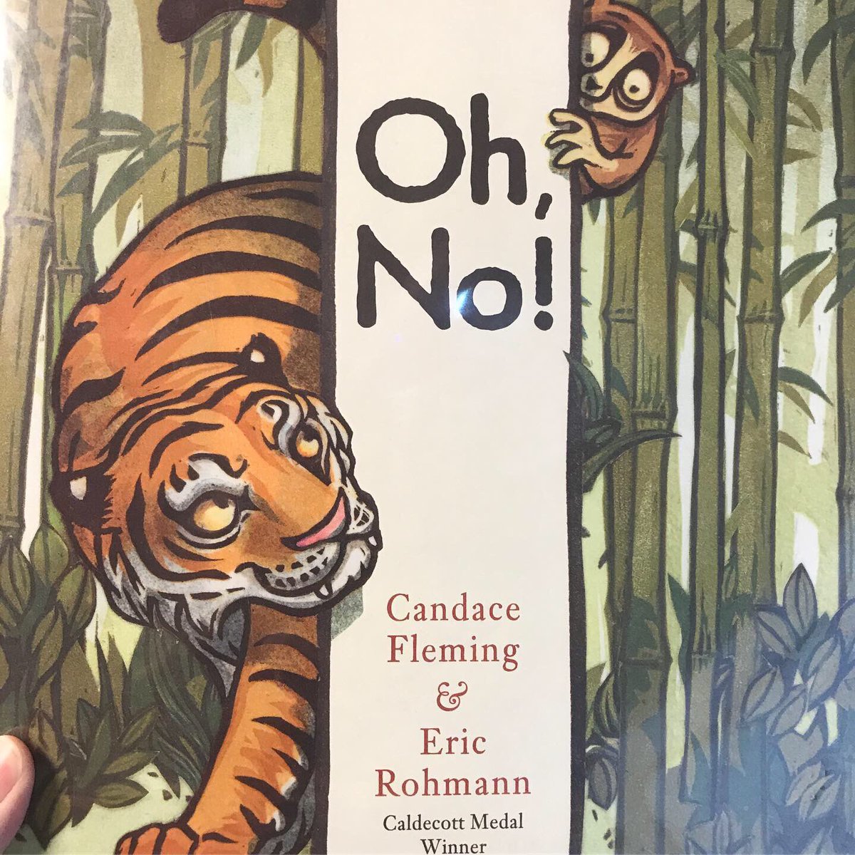 wes_library's tweet photo. #readaloudoftheday is Oh No! by #candacefleming. 1st graders love this one and we tied it into our lesson on parts of a story! #itsworthit #librariesareworthit #literacy https://t.co/c3UIhaUyU5