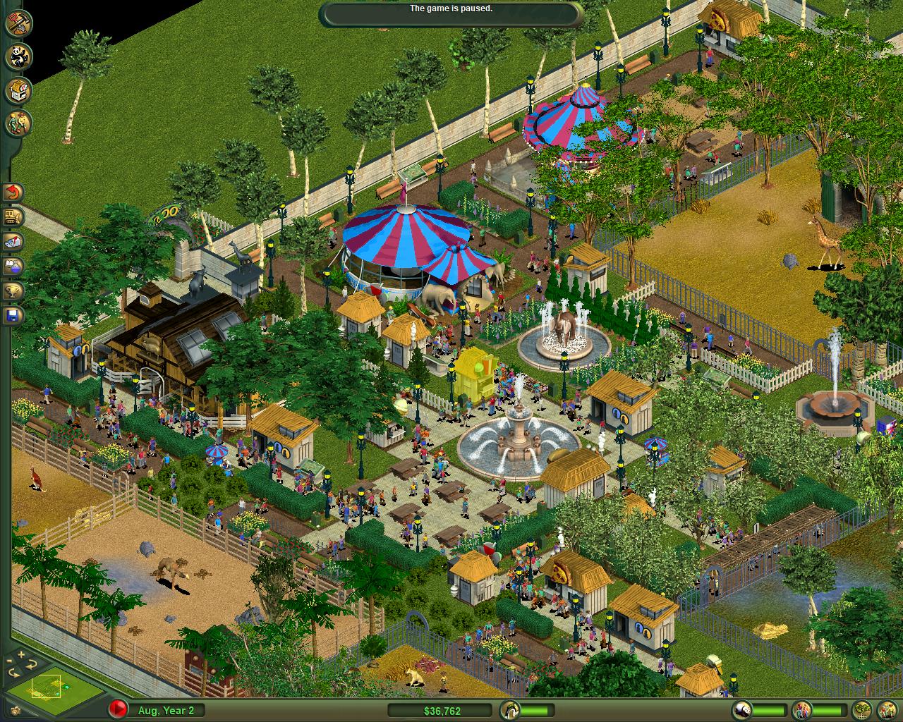 Zoo Tycoon gameplay (PC Game, 2001) 