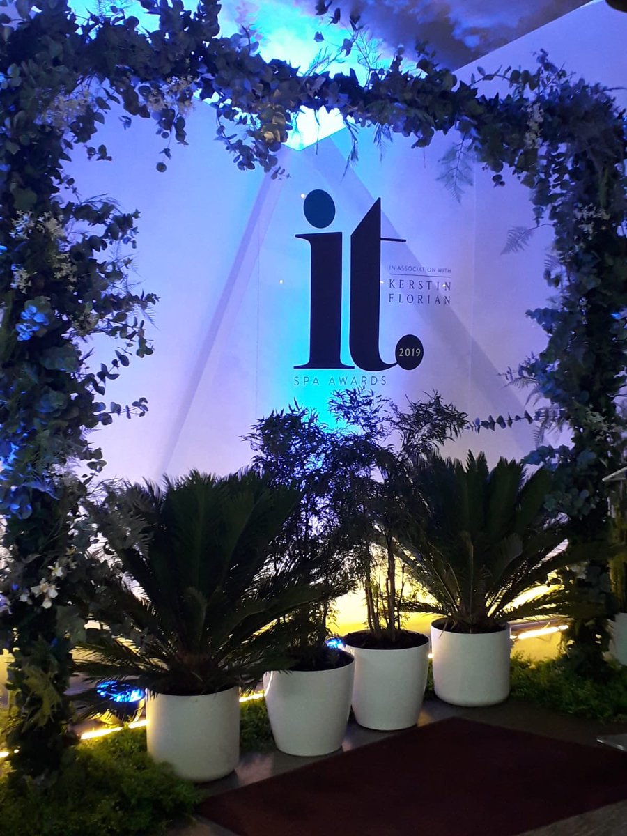 Emma_OFarrellTV's tweet photo. Gorgeous backdrop today for the @irishtatler Spa Awards #itSpa19 https://t.co/UBvQ3U7k6l