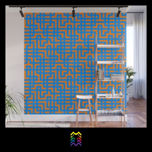 PMutation's tweet image. Introducing my #OneContinuousLine Collection available in my new shop on #Society6.  One design can be applied to a huge array of products.  Clothing, Murals, Stationery, Furniture, Art Prints, even a clock.  #SurfaceDesign.  #TextileDesign.  society6.com/patternmutation.