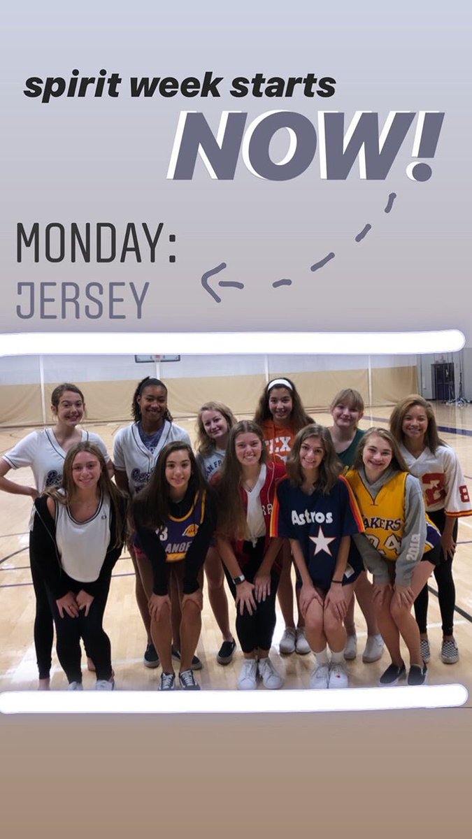 OPSCHSDanceTeam's tweet photo. @OPSCHSCheer Dance Team in their Jerseys! Ready to Twin Tuesday tomorrow! https://t.co/k4QHlOklt3
