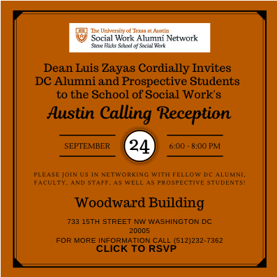 UT_SocialWork's tweet photo. If you’re in the D.C. area tonight, please attend the #IdealistFair -> https://t.co/fjf6Hvr2uX.
If you're unable to make it tonight, join us tomorrow for an info session and networking opportunity with @TexasSteveHicks Dean @lhzayas and alums! https://t.co/o99uatwSAM