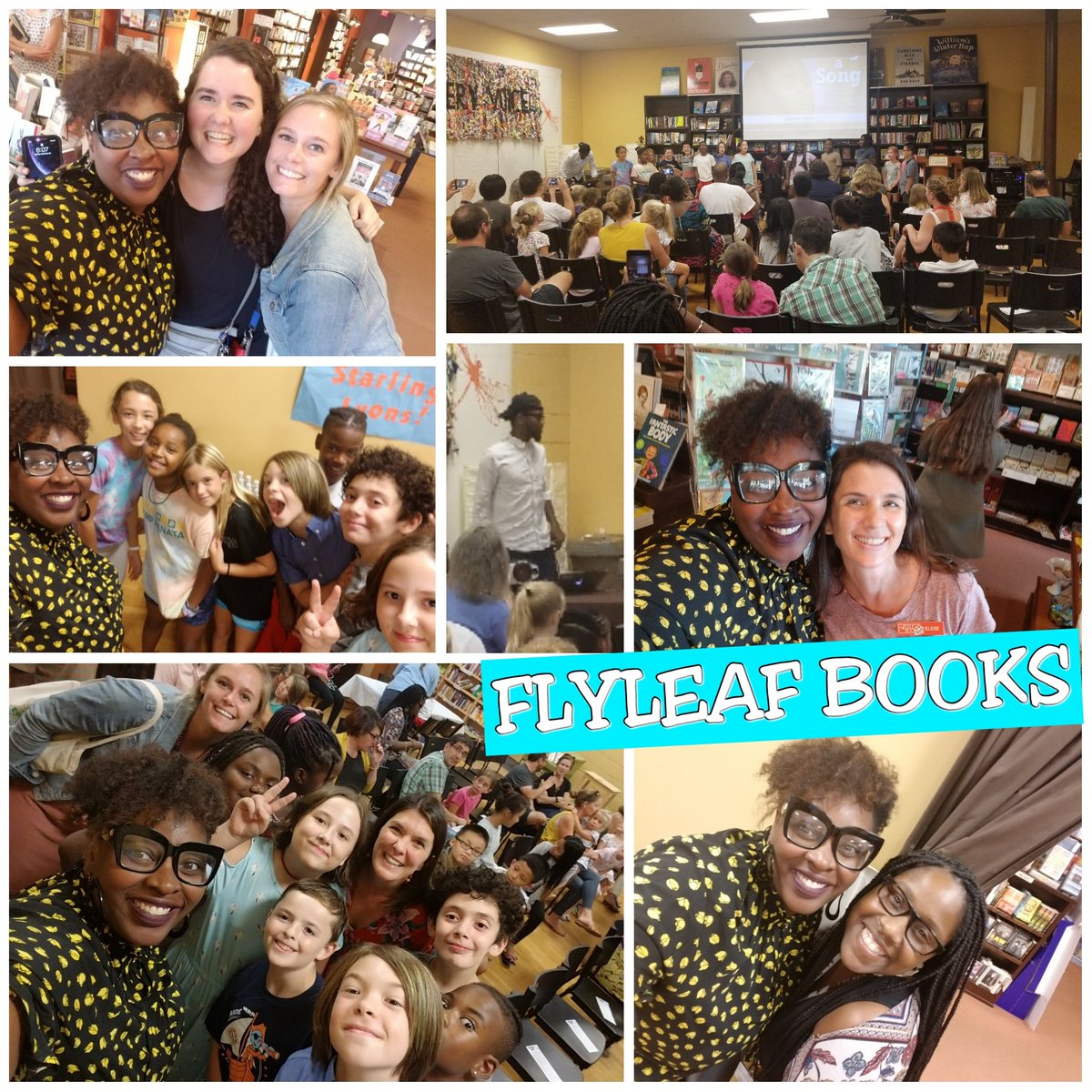 So proud to have <a href="/5thGradeNES/">5th Grade at Northside Elementary</a> represent <a href="/NorthsideES/">Northside Elementary</a> this evening at <a href="/FlyleafBooks/">Flyleaf Books</a> once again singing #LiftEveryVoiceAndSing for @kelstarly <a href="/NESlibrary/">Northside Library</a> <a href="/KatColeReads/">Kathryn Cole</a> <a href="/CSharplessNES/">Coretta Sharpless</a> <a href="/chccs/">Chapel Hill-Carrboro City Schools</a>