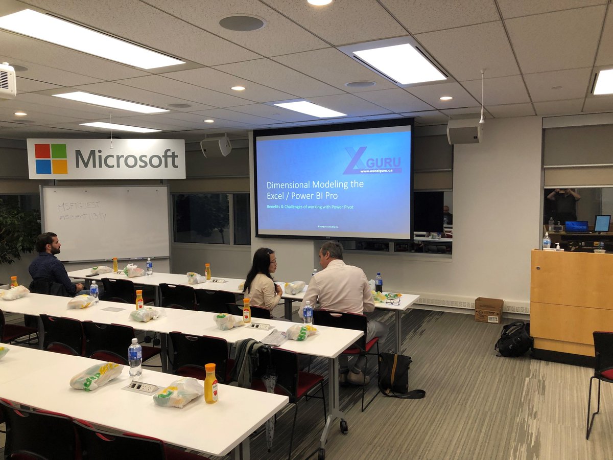 kpuls's tweet photo. Tonight I'm at the #Montreal #PowerBI and Modern #Excel user group, presenting on #DimensionalModelling. The room is really wide - I might have to do an interactive demo of a full outer join to bring everyone together! https://t.co/HTFRCco1j4