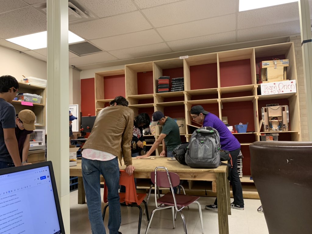 TeamOrion3240's tweet image. Team Orion laser printing parts for our robot! #thanks2BESTrobotics