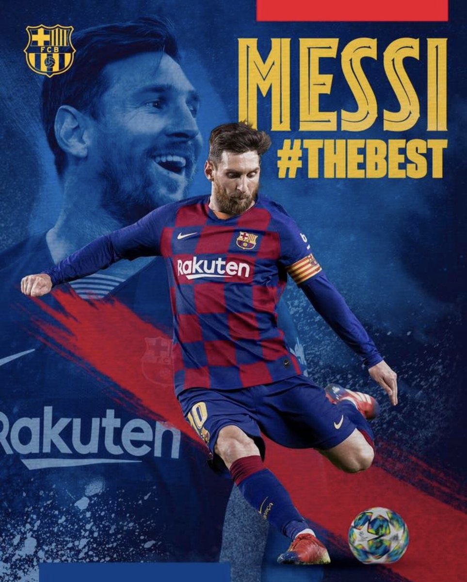 FCBESCUELATFE's tweet photo. Un nuevo reconocimiento para el mejor jugador de la historia del fútbol. Toda la familia de la Barça Academy TENERIFE te deseamos muchas felicidades Messi 🔴🔵👏👏👏 https://t.co/E8xDP8jH0c
