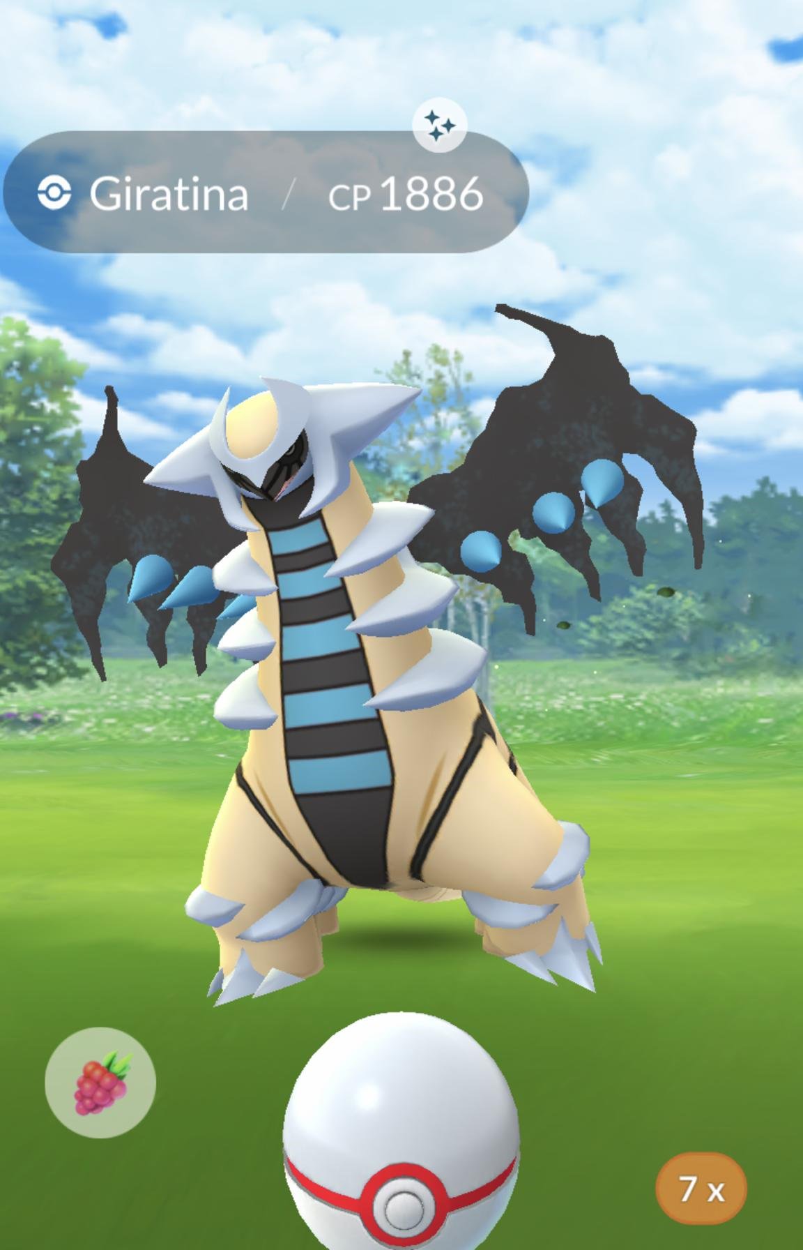 Kelven on X: Shiny Altered Giratina is available ! #PokémonGO   / X