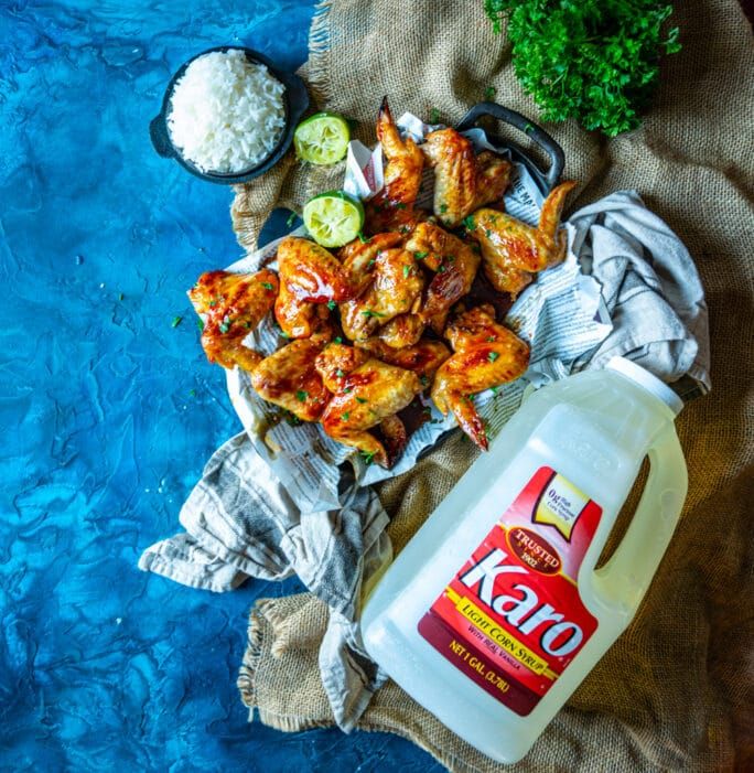 passthesushi's tweet photo. Game day menu - like a boss with these easy ginger lime chicken wings https://t.co/UiM6cg8igU #CreatewithKaro #KaroSyrup #ad https://t.co/ipINafcZFh